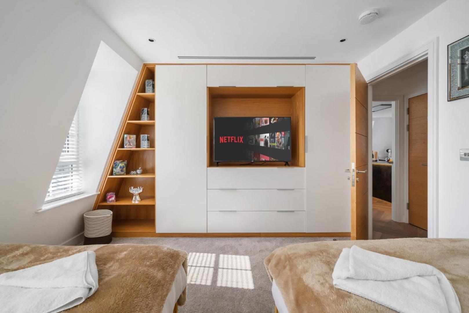 Elegant 3-Bedroom Penthouse In Marble Arch 70 Londres Exterior foto